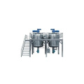 stainless steel liquid mixing tank with agitator